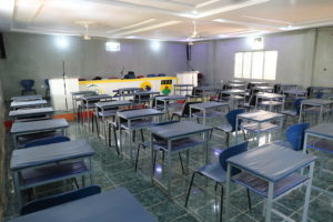 Salle de formation du CR de Parakou